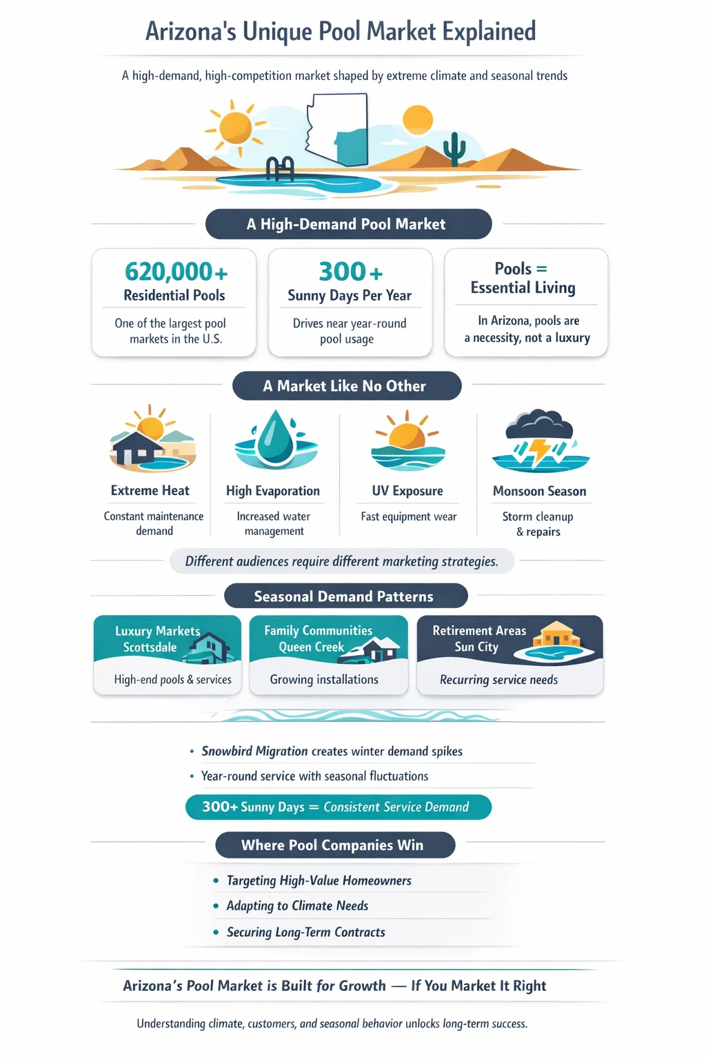 Arizona complex pool market understanding